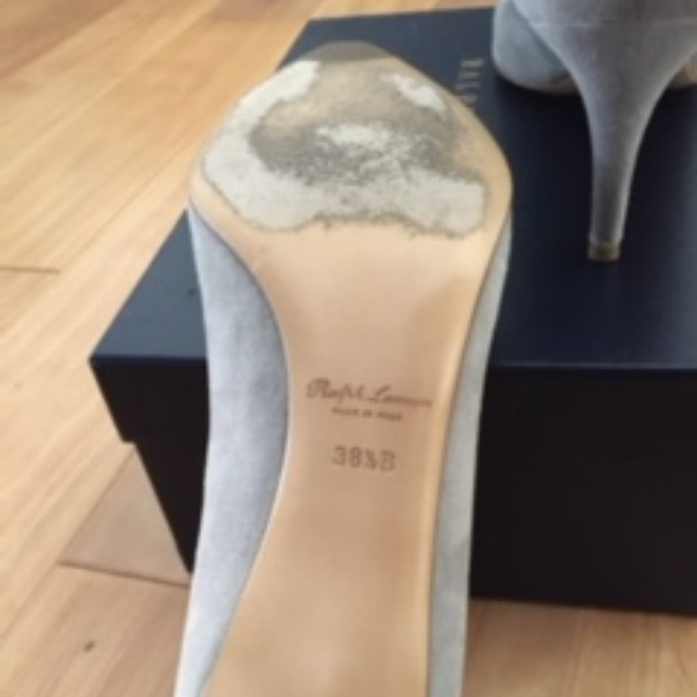 Ralph Lauren Purple Label Dinah point-toe pumps size 7.5 B  (38.5 Europe… - Picture 7 of 15